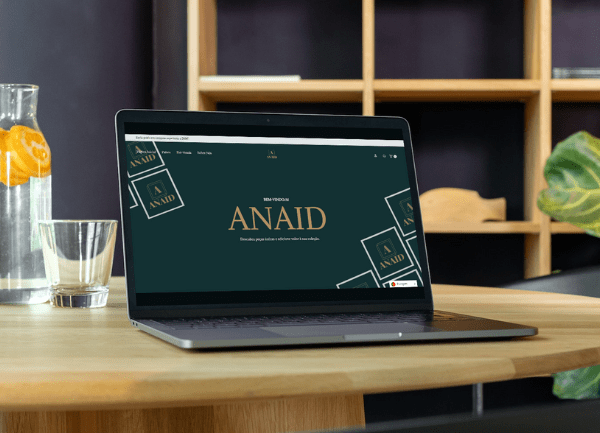 Computador com loja online da ANAID Numismática